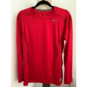 Nike Dri-Fit Pro Combat Long Sleeve Athletic Shirt